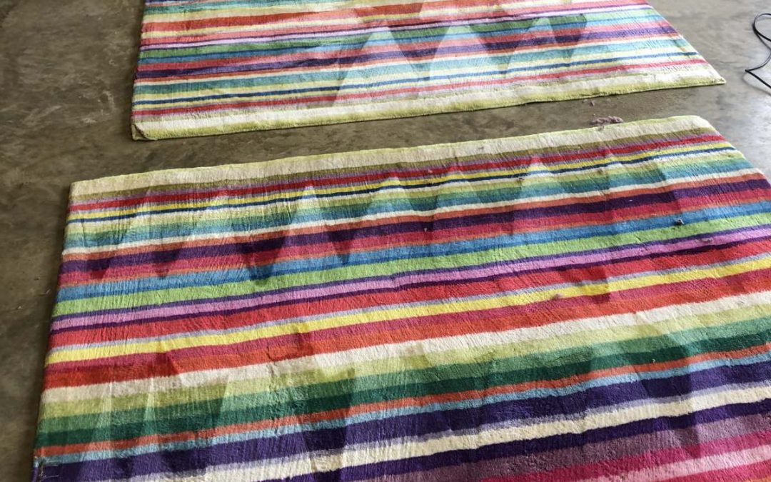 Contemporary Wool Rugs, from a playroom in Stamford