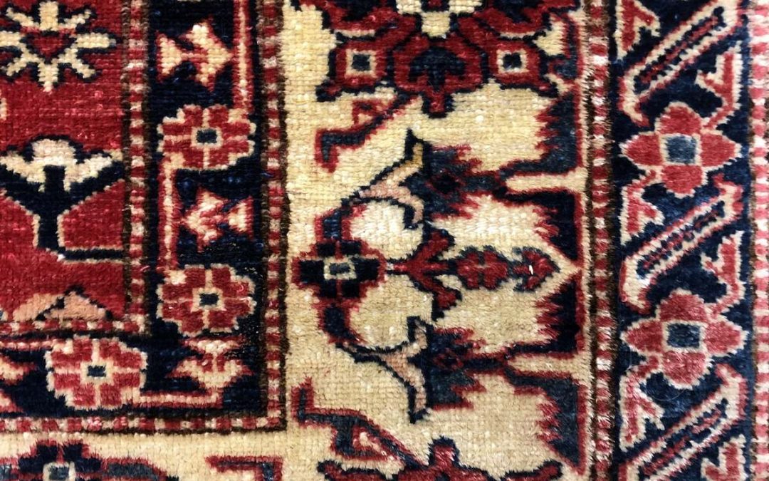 Oriental Rug from the village of Barrowden Rutland